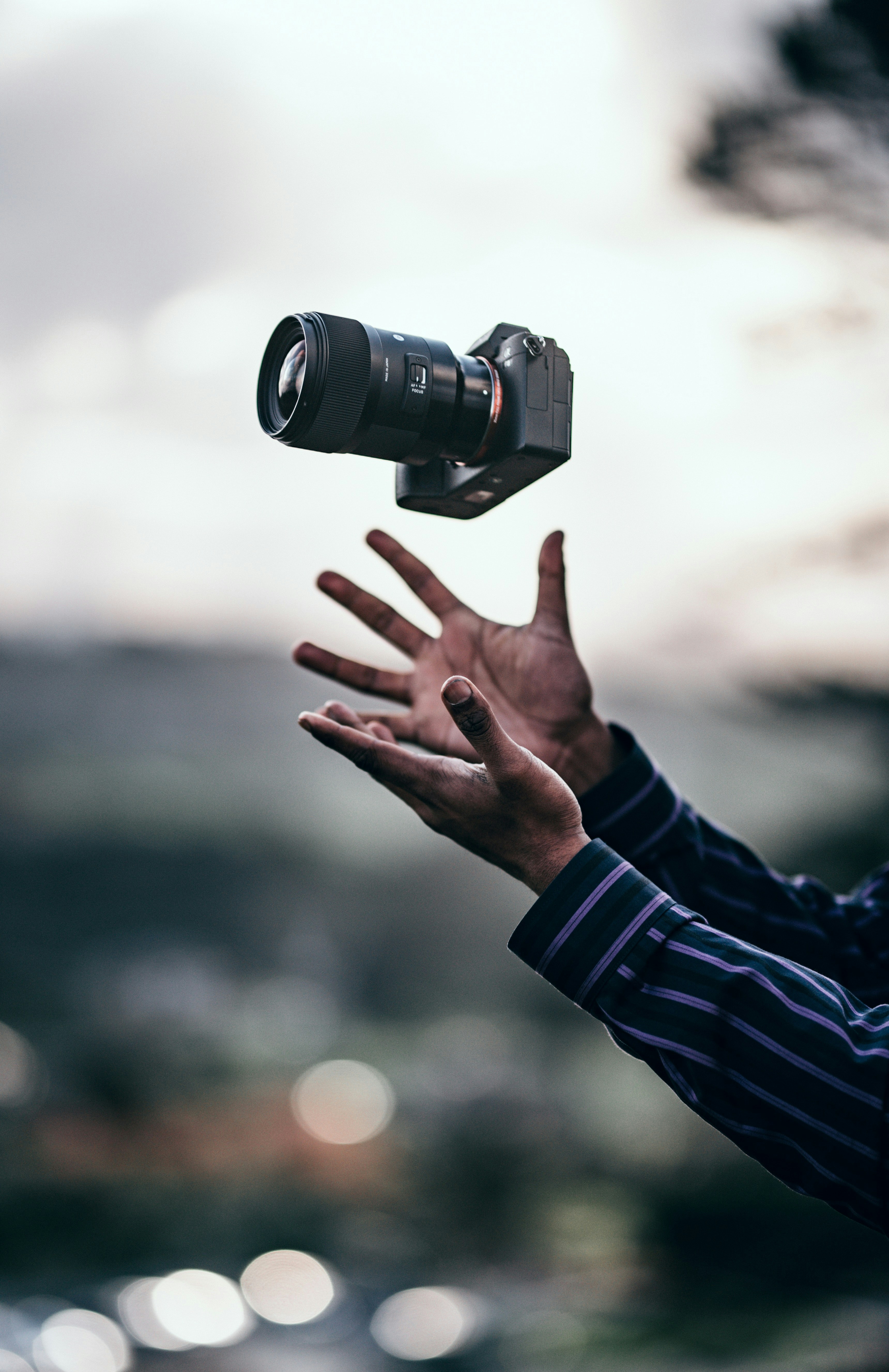 Photographe en action